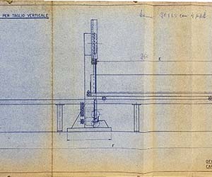 Disegno tecnico della Fratelli Mazzola