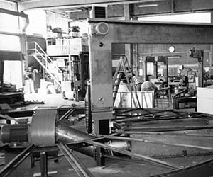 Reparto produttivo della Fratelli Mazzola: foto dell’epoca